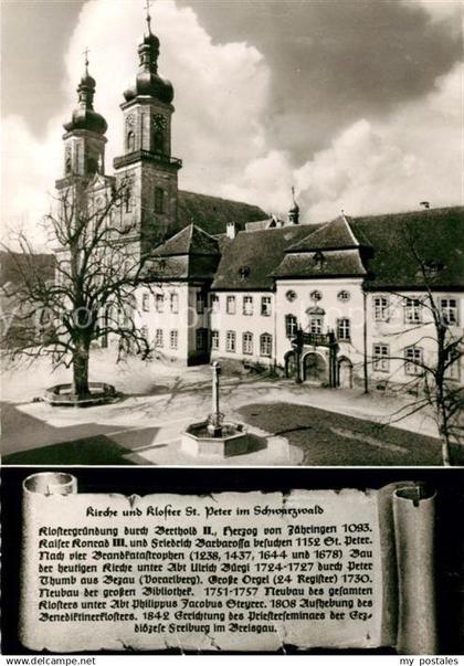 St Peter Schwarzwald Kirche und Kloster St Peter