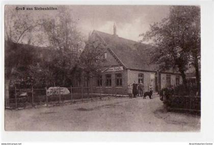 39068649 - Siebenhofen, Kreis York mit Stuhr's Gasthof ungelaufen  leichte Abschuerfungen, kleiner Knick unten links, s