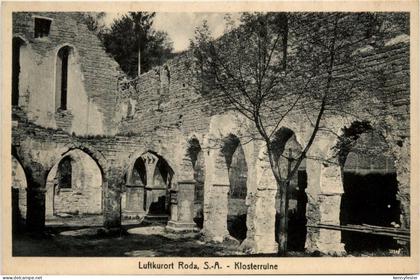 Luftkurort Stadtroda, Klosterruine