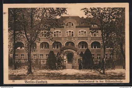AK Berlin-Lankwitz, Krankenhaus in der Viktoriastrasse