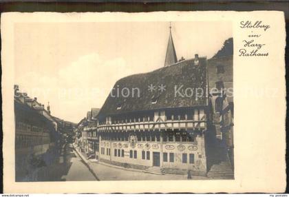 Stolberg Harz Rathaus