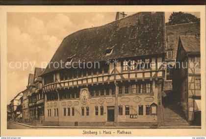 Stolberg Harz Rathaus