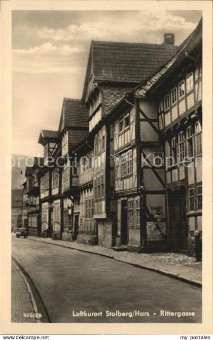 Stolberg Harz Rittergasse
