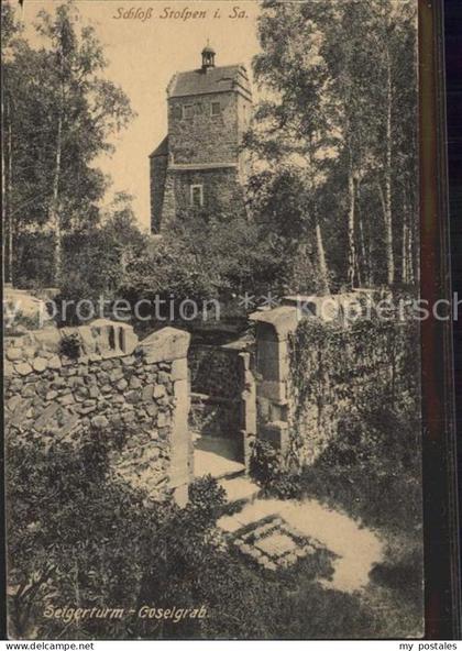 Stolpen Schloss Stolpen Seigerturm Coselgrab