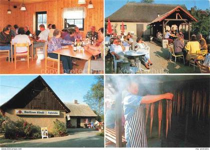 Storkow Mark Brandenburg Aalhof Gastraeume mit hauseigener Raeucherei