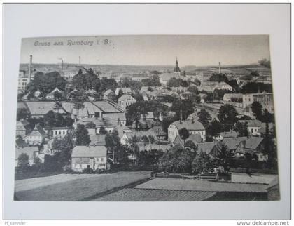 AK 1912 Österreich / Tschechien / Sudeten. Gruss aus Rumburg i. Böhmen. Panorama. Verlag H. Richter, Zittau