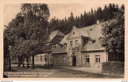 Dreckschänke Breitenbach Sudetengau Sudeten Postkarte AK 1941