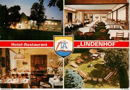 Sundern Sauerland Hotel Restaurant Lindenhof Gastraeume Fliegeraufnahme