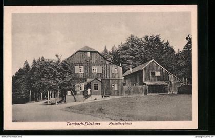 AK Tambach-Dietharz, Nesselberghaus mit Nebengebäude