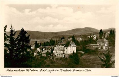 Tambach-Dietharz Blick nach dem Waldheim Erholungsheim