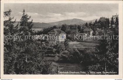 Tambach-Dietharz Blick vom Spitterfelsen