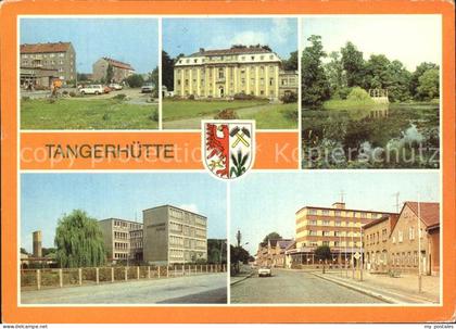 Tangerhuette Otto Nuschke Strasse Pflegeheim Stadtpark Heinrich Rieke Schule Ern
