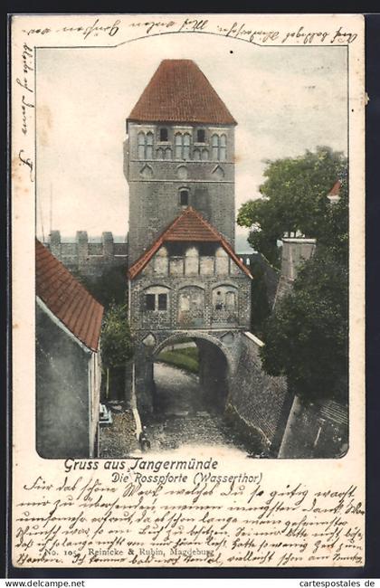 AK Tangermünde, Rosspforte (Wassertor)