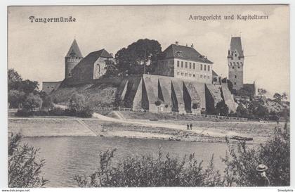 Tangermünde - Amtsgericht Und Kapitelturm