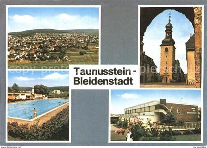 Bleidenstadt Schwimmbad Tor Turm
