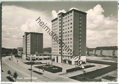 Berlin - Tegel - Ziekowstrasse - Foto-Ansichtskarte - Verlag Kunst und Bild Berlin