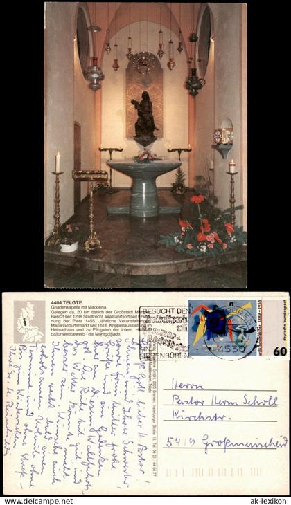 Ansichtskarte Telgte Gnadenkapelle mit Madonna 1989