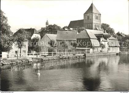 Teterow Mecklenburg Vorpommern am Muehlenteich