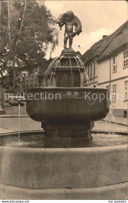 Teterow Mecklenburg Vorpommern Hechtbrunnen