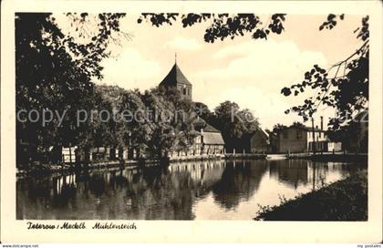 Teterow Mecklenburg Vorpommern Muehlenteich