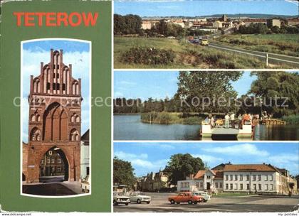 Teterow Mecklenburg Vorpommern Rostocker Tor Burgwallinsel