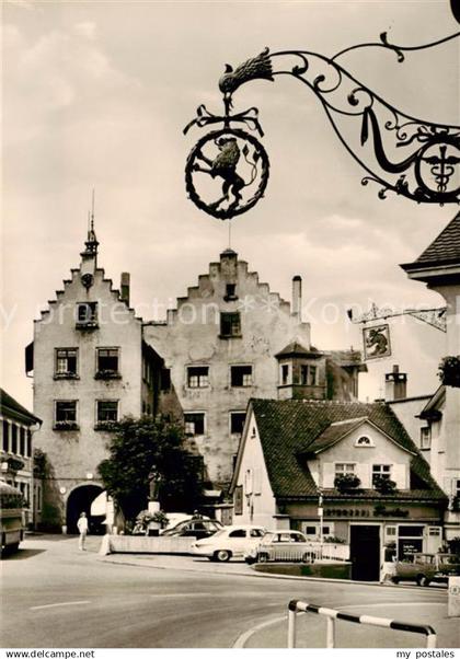 Tettnang Baerenplatz mit Torschloss
