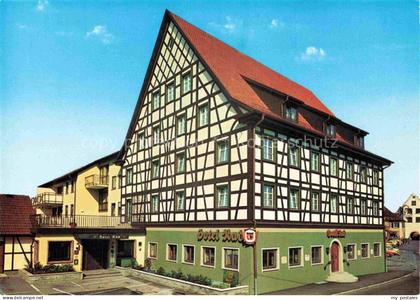 Tettnang Bodenseekreis BW Hotel Rad Fachwerkhaus