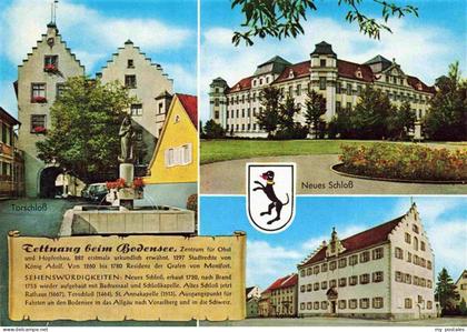 Tettnang Neues Schloss Torschloss Brunnen Rathaus
