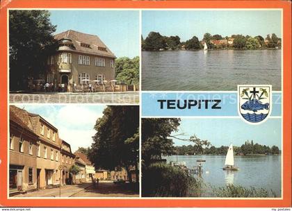 Teupitz Gaststaette Schenk von Landsberg Markt Teupitzsee