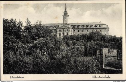 CPA Roßleben an der Unstrut Kyffhäuserkreis, Klosterschule