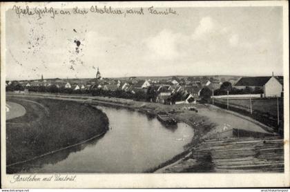 CPA Roßleben an der Unstrut Kyffhäuserkreis, Ortsansicht