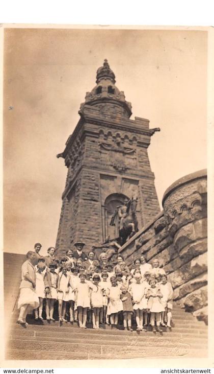 Kyffhäuser Denkmal Personen Fotokarte ngl #177.359