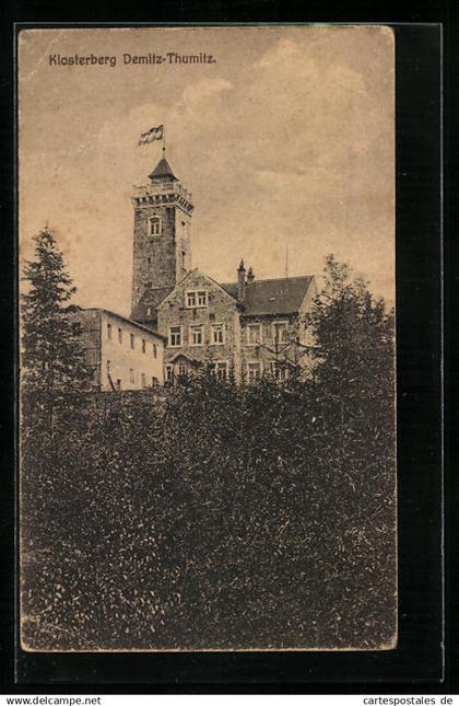 AK Demitz-Thumitz, Blick zum Klosterberg