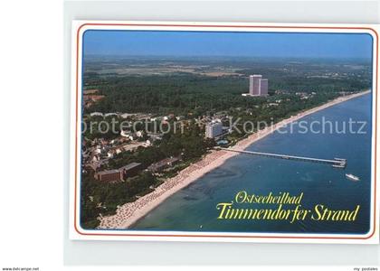 Timmendorfer Strand Fliegeraufnahme mit Strand