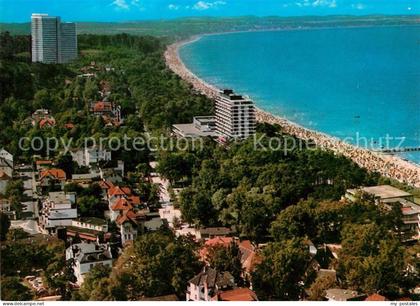 Timmendorfer Strand Fliegeraufnahme mit Strand