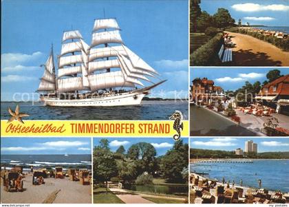 Timmendorfer Strand Segelschiff Strand