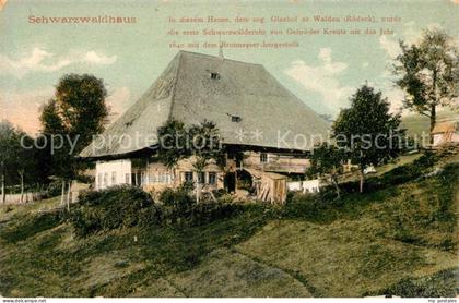 Waldau Titisee-Neustadt Schwarzwaldhaus