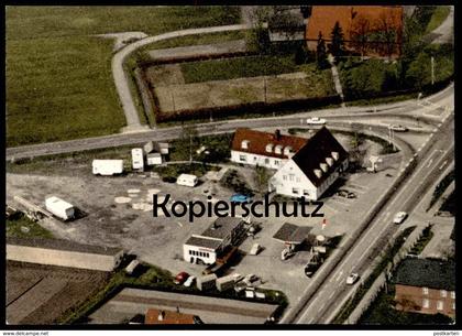 ÄLTERE POSTKARTE TORNESCH AHRENLOHE RASTHAUS OHA HOTEL Luftbild Schleswig-Holstein cpa postcard Ansichtskarte AK