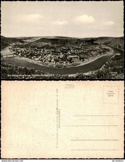 Ansichtskarte Traben-Trarbach Die Moselschleife bei TRABEN-TRARBACH 1955