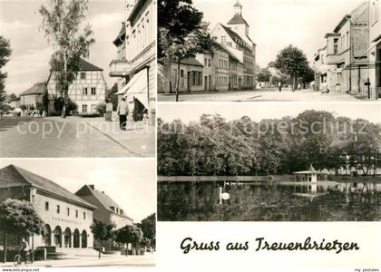 Treuenbrietzen Ortsmotive Kirche Kammerspiele Haus Schwanenteich