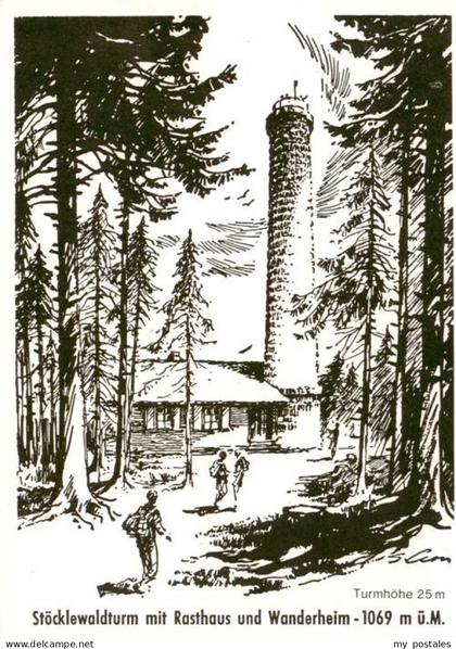 Triberg Schwarzwaldverein Ortsgruppe Triberg e.V. Kuenstlerkarte