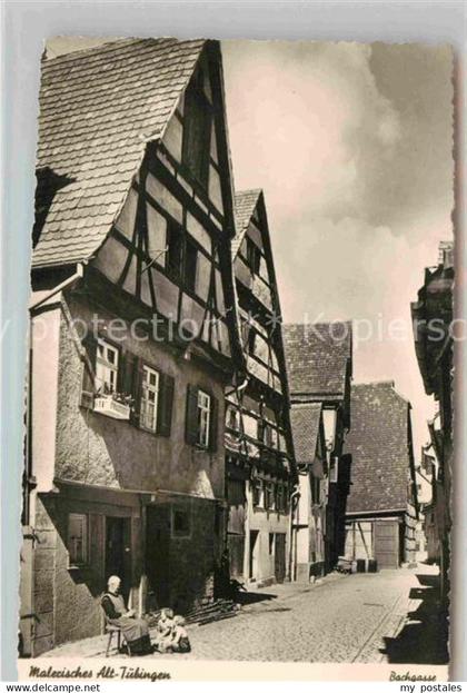 TueBINGEN BW Alt Tuebingen Bachgasse