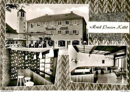 Unterhaching Hotel Pension Koelbl Bar Gaststube