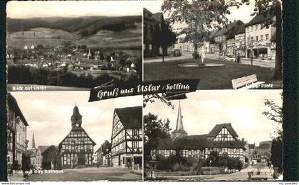 Uslar Solling Uslar Rathaus Platz x 1959