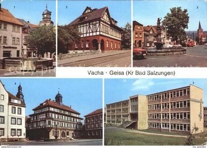 Vacha Geisa Markt Rathaus Schulen