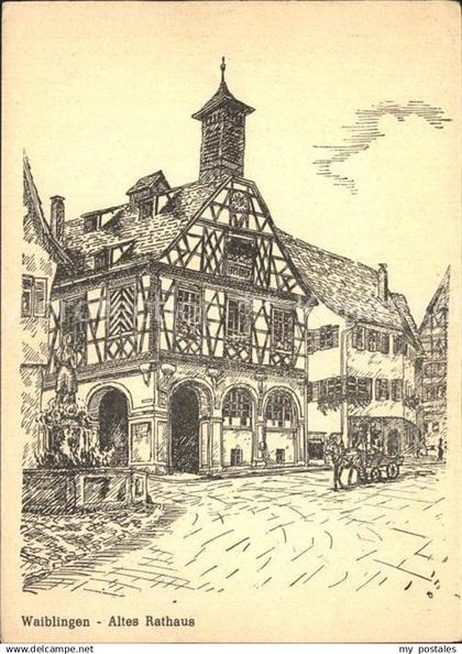 Waiblingen Altes Rathaus