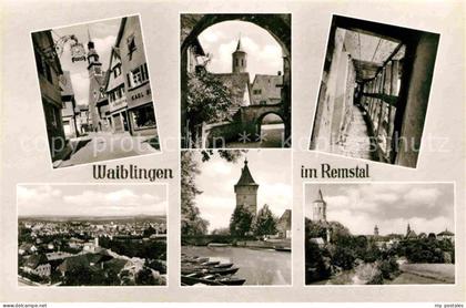 Waiblingen Rems Kirche Ortsansicht Panorama