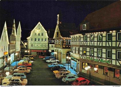 Waiblingen Rems Marktplatz zur Weihnachtszeit