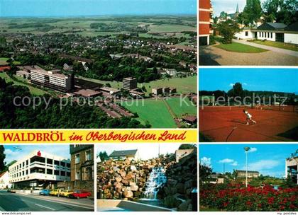 Waldbroel Fliegeraufnahme Tennis