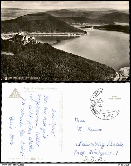 Waldeck (am Edersee) mit Jugendherberge DJH Waldeck Edersee 1962